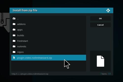 how to install no limits magic build on kodi 17.6