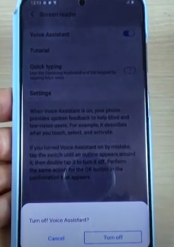 How To Enable Or Disable Voice Assistant On Samsung Galaxy S