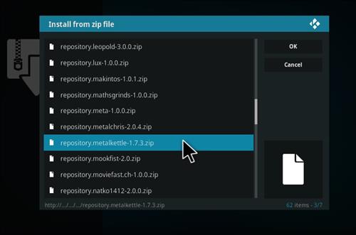 repository add krypton how to 17 How Install Repository to MetalKettles Addon Kodi