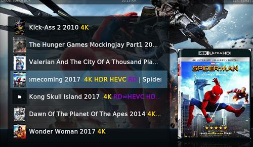 best 4k build for kodi 17.6