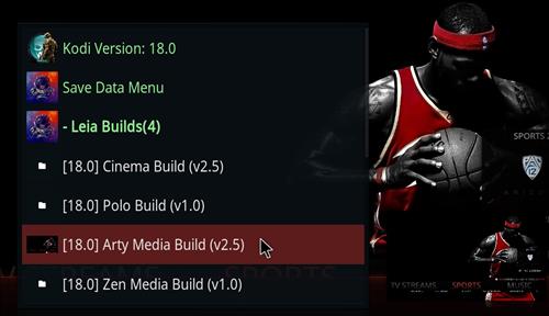 builds for kodi 18.2 leia xbox