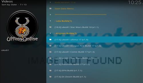 How to Install UKodi1 Ultima Kodi Build with Screenshots ...