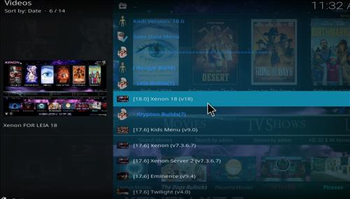 kodi 18 xenon build