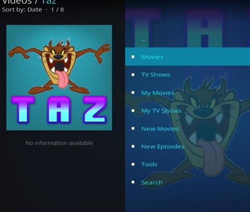 How to Install Taz Kodi Add-on with Screenshots pic 2