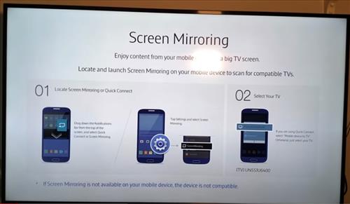 How to Screen Mirror to Samsung Smart TV Galaxy S10, S10E, S10+