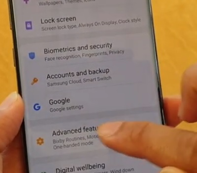 How To Disable Text Message Popup Galaxy S10 or S10 Plus Step 2.2
