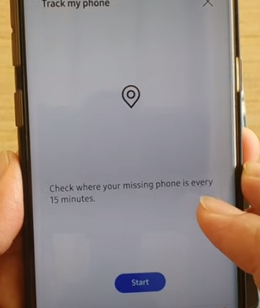 How To Track Location of Lost or Missing Phone Galaxy S20 or S20 Plus Step 5