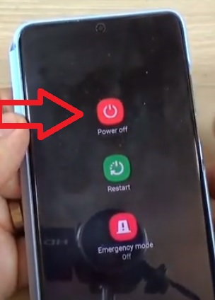 How To Turn a Samsung Galaxy S20 Off Step 3