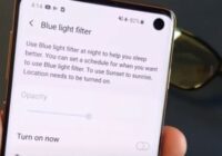 How to Turn Galaxy S10 Blue Light Filter On or Off