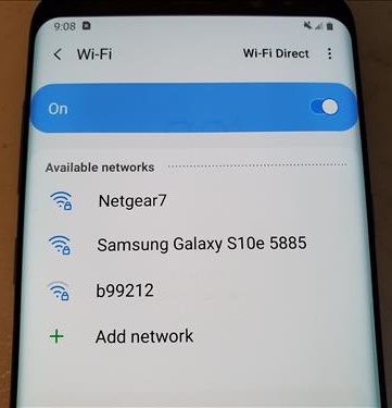 How to Connecting Another Android Smartphone to Your Android Smartphone WiFi Step 2