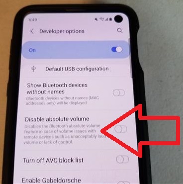 How To Android Disable Absolute Bluetooth Volume Step 7