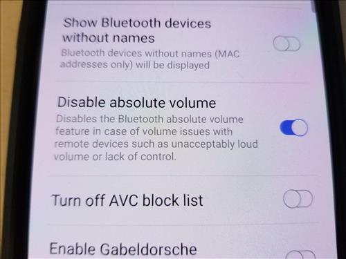 How To Android Disable Absolute Bluetooth Volume