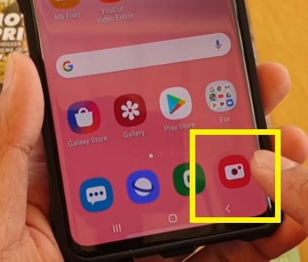 How to Scan Documents with a Samsung Galaxy S10 Step 1
