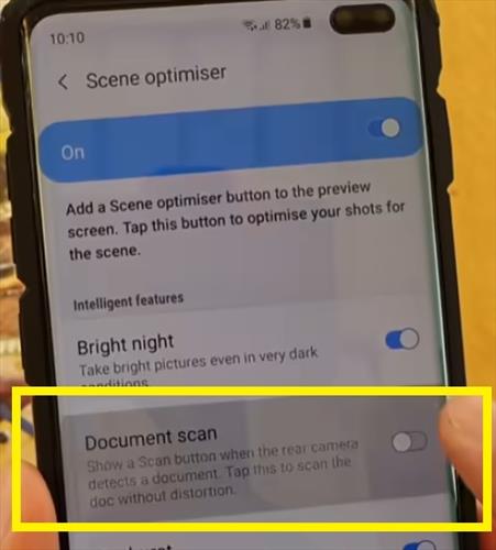 How to Scan Documents with a Samsung Galaxy S10 Step 5