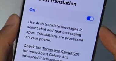 How to Enable or Disable Chat Translation on Samsung Galaxy S25